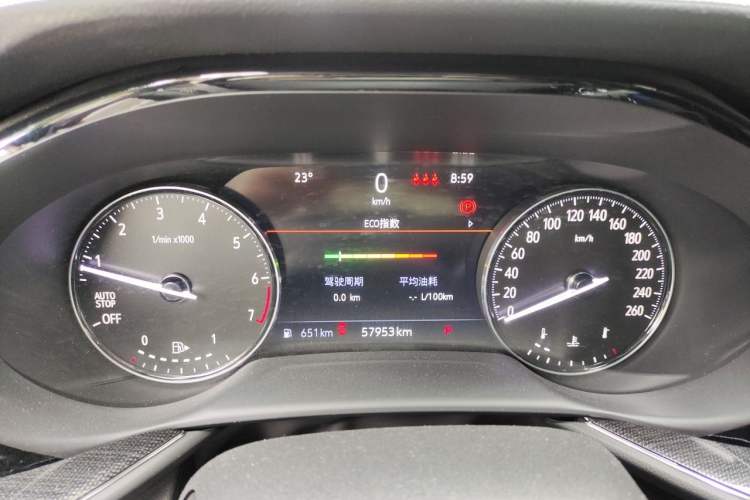 Used Buick Envision 2022 Facelift Encore S 552T Two-Wheel-Drive Luxury Model Instrument Cluster