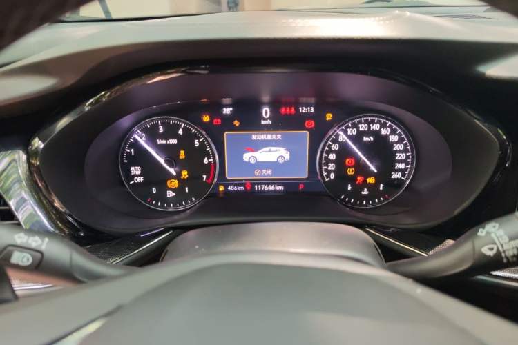 Used Buick Envision 2022 Facelift Encore S 652T Two-Wheel-Drive Luxury Model Instrument Cluster