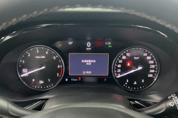 Used Buick Envision 2022 Facelift Encore S 552T Two-Wheel-Drive Luxury Model Instrument Cluster