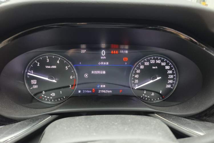 Used Buick Envision 2022 Encore Plus 652T Five-Seat Luxury Model Instrument Cluster
