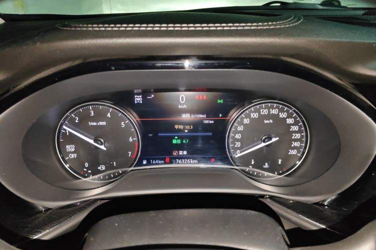 Used Buick Envision 2022 Encore Plus 652T Five-Seat All-Wheel-Drive Luxury Model Instrument Cluster