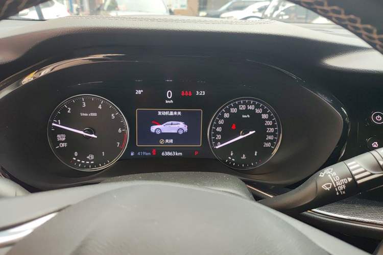 Used Buick Envision 2022 Encore Plus 552T Five-Seat Luxury Model Instrument Cluster
