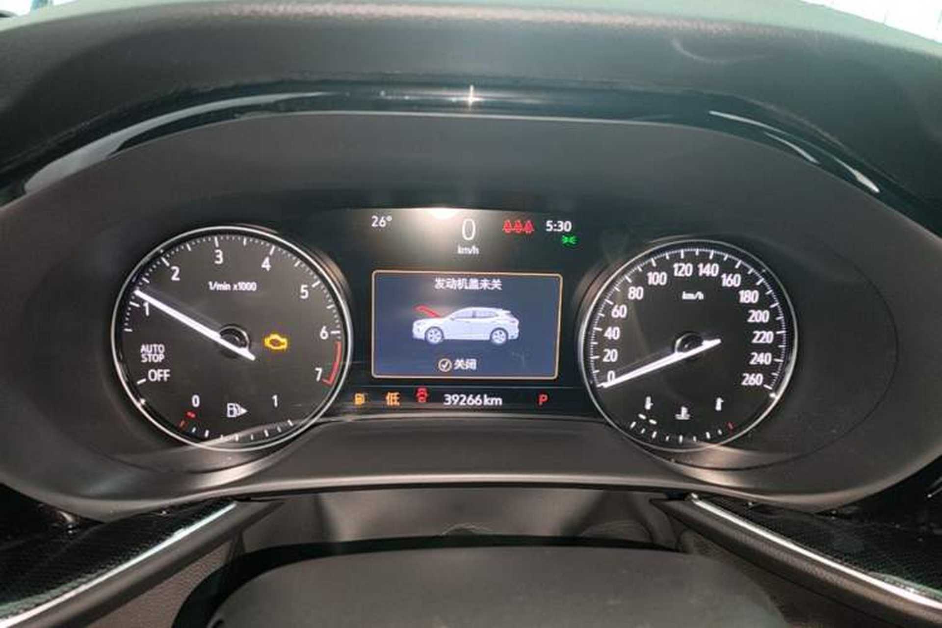 Used Buick Envision 2022 Encore S 552T Two-Wheel-Drive Luxury Model Instrument Cluster