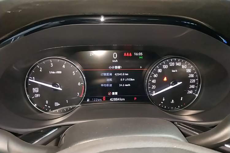Used Buick Envision 2022 Encore S 652T Two-Wheel Drive Elite Model Instrument Cluster