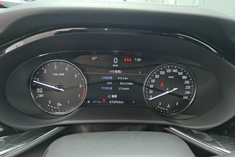 Used Buick Envision 2022 Encore S 652T Two-Wheel-Drive Luxury Model Instrument Cluster