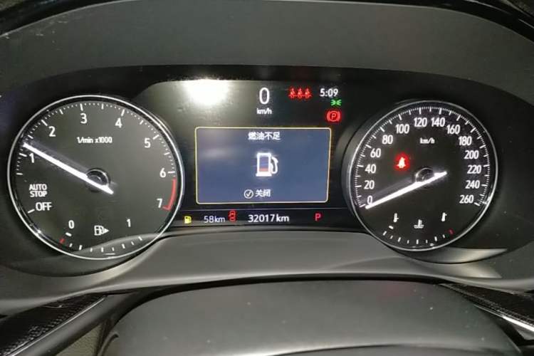 Used Buick Envision 2022 Facelift Encore S 652T Two-Wheel-Drive Luxury Model Instrument Cluster