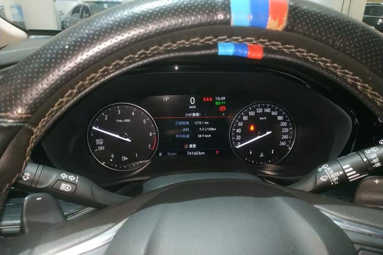 Used Buick Envision 2022 Encore S 652T Two-Wheel-Drive Luxury Model Instrument Cluster