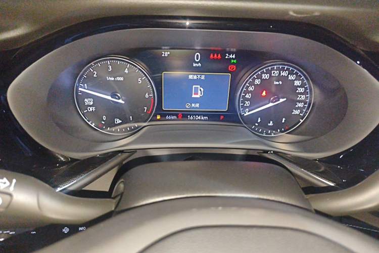 Used Buick Envision 2022 Encore S GS Two-Wheel Drive Smart & Sporty Model Instrument Cluster