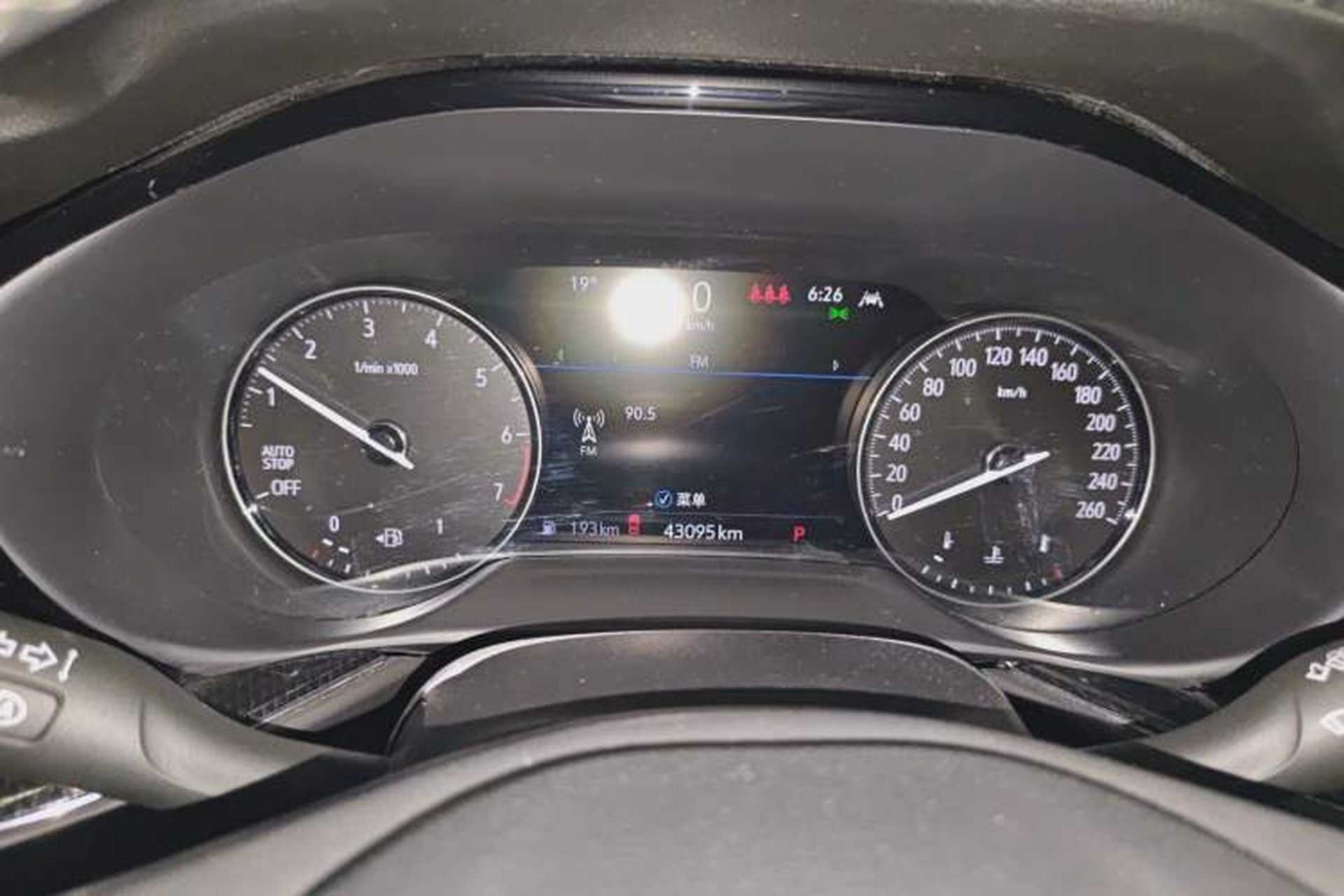 Used Buick Envision 2022 Encore Plus 652T Five-Seat Luxury Model Instrument Cluster