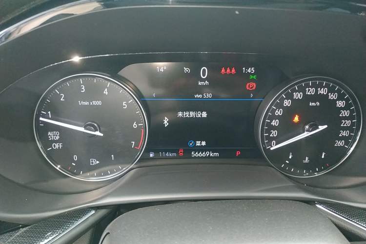 Used Buick Envision 2022 Facelift Encore S 552T Two-Wheel Drive Elite Model Instrument Cluster