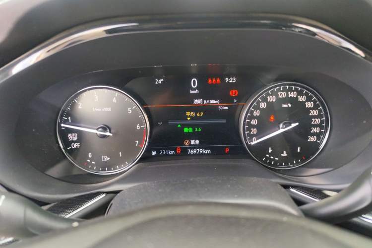 Used Buick Envision 2022 Encore S 552T Two-Wheel-Drive Luxury Model Instrument Cluster