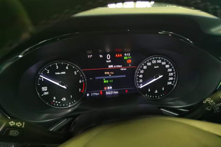 Used Buick Envision 2022 Encore Plus 652T Five-Seat Luxury Model Instrument Cluster