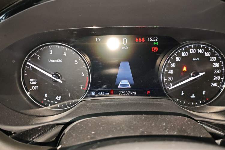Used Buick Envision 2022 Encore Plus 652T Five-Seat Luxury Model Instrument Cluster