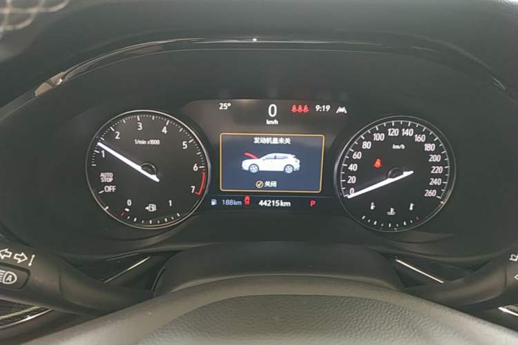 Used Buick Envision 2022 Encore Plus 652T Five-Seat Luxury Model Instrument Cluster