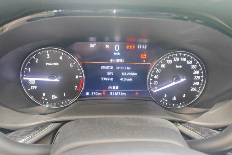 Used Buick Envision 2022 Facelift Encore S 552T Two-Wheel-Drive Luxury Model Instrument Cluster