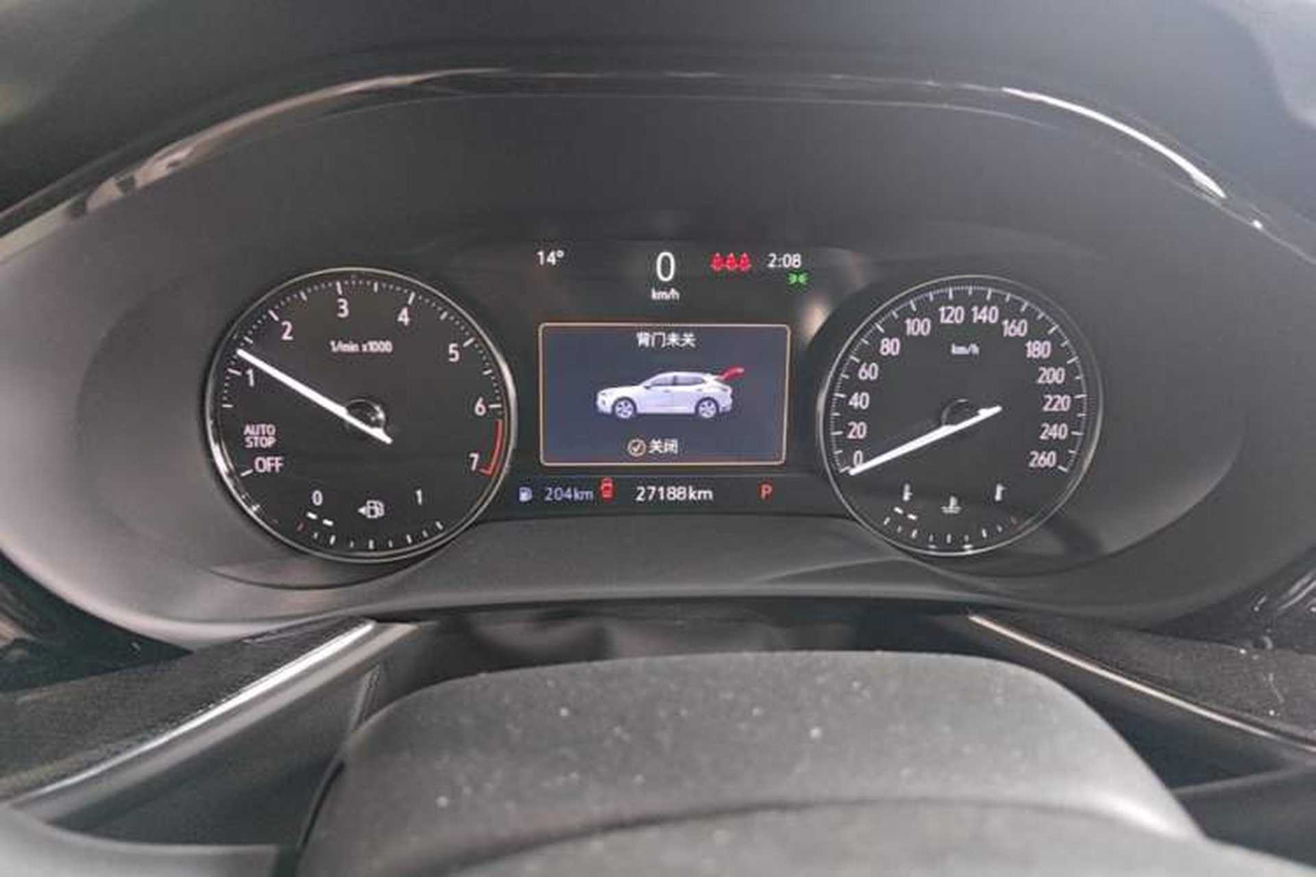 Used Buick Envision 2022 Encore Plus 652T Five-Seat Luxury Model Instrument Cluster