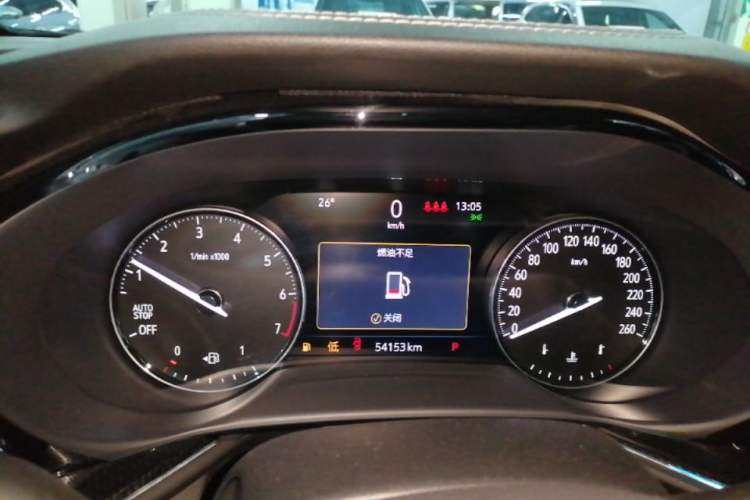 Used Buick Envision 2022 Encore Plus 652T Five-Seat Luxury Model Instrument Cluster