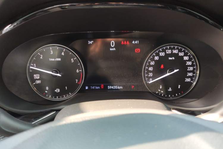 Used Buick Envision 2022 Encore Plus 652T Five-Seat Luxury Model Instrument Cluster