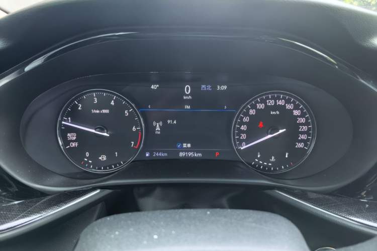 Used Buick Envision 2022 Encore Plus 652T Five-Seat Luxury Model Instrument Cluster