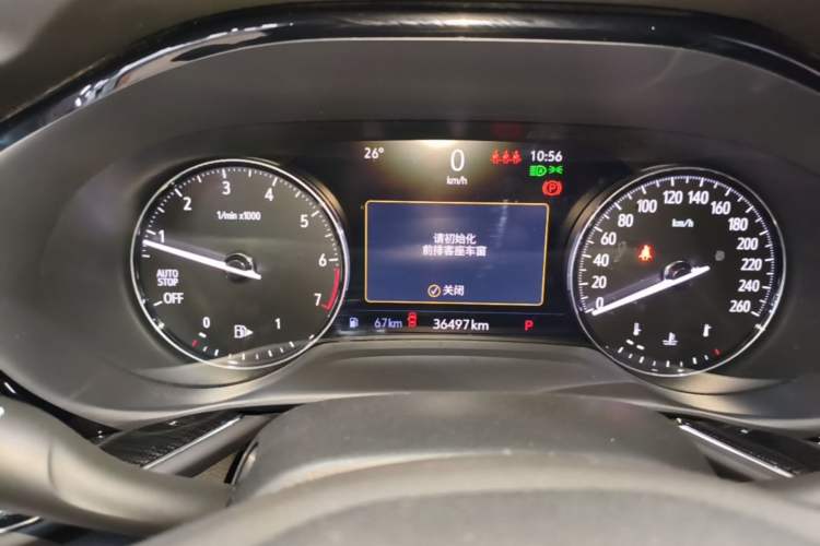 Used Buick Envision 2022 Encore S 652T Two-Wheel-Drive Luxury Model Instrument Cluster