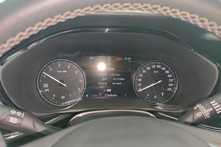 Used Buick Envision 2022 Encore Plus 652T Five-Seat Luxury Model Instrument Cluster