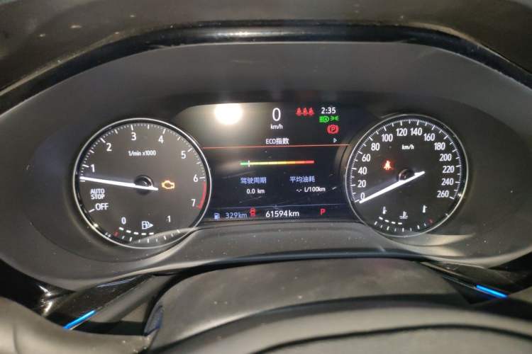 Used Buick Envision 2022 Encore S 552T Two-Wheel-Drive Luxury Model Instrument Cluster