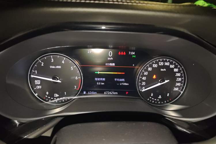 Used Buick Envision 2022 Facelift Encore S 552T Two-Wheel-Drive Luxury Model Instrument Cluster