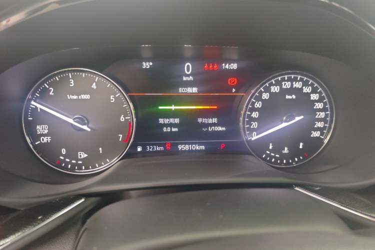 Used Buick Envision 2022 Encore S 552T Two-Wheel Drive Elite Model Instrument Cluster