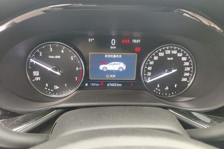 Used Buick Envision 2022 Encore S 552T Two-Wheel-Drive Luxury Model Instrument Cluster