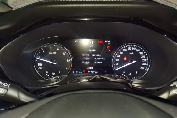 Used Buick Envision 2022 Encore S 652T Two-Wheel-Drive Luxury Model Instrument Cluster