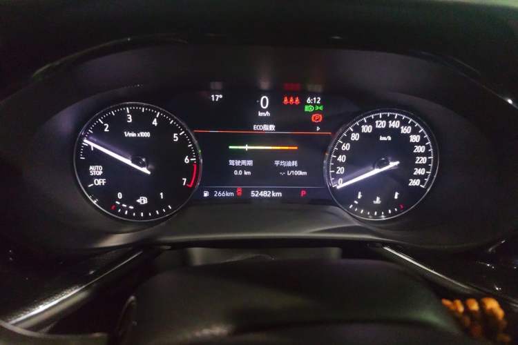 Used Buick Envision 2022 Encore Plus 552T Five-Seat Luxury Model Instrument Cluster