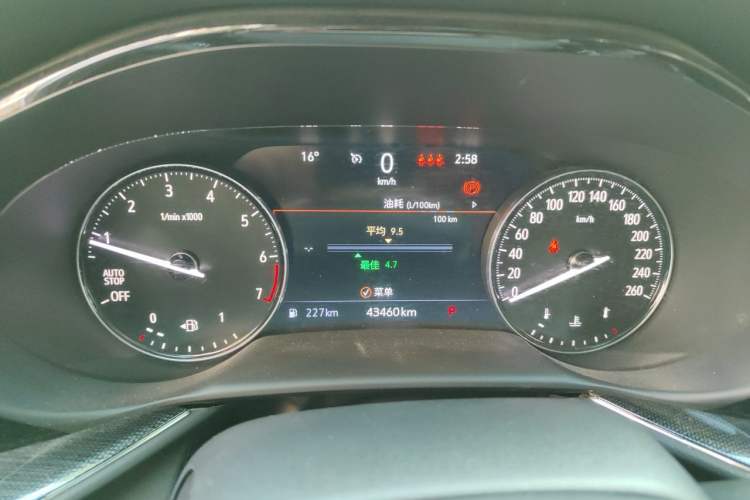 Used Buick Envision 2022 Encore Plus 652T Five-Seat Luxury Model Instrument Cluster