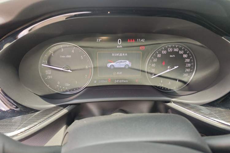 Used Buick Envision 2022 Encore S 552T Two-Wheel-Drive Luxury Model Instrument Cluster