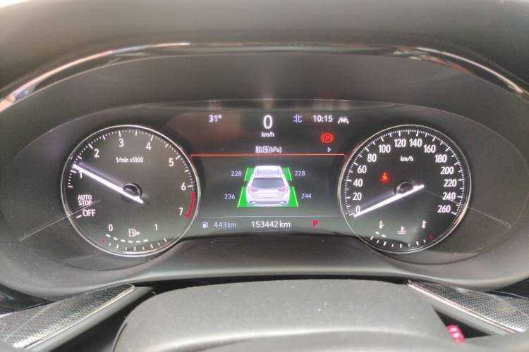 Used Buick Envision 2022 Encore S 552T Two-Wheel-Drive Luxury Model Instrument Cluster