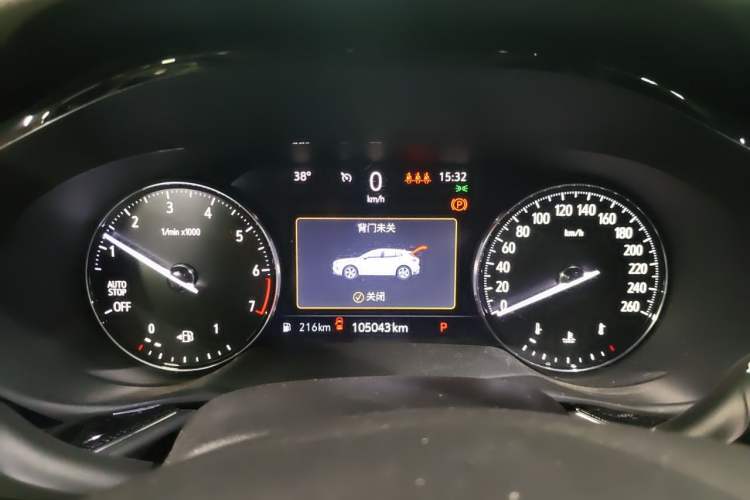 Used Buick Envision 2022 Encore Plus 652T Five-Seat Luxury Model Instrument Cluster