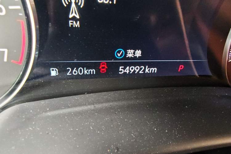 Used Buick Envision 2022 Facelift Encore S 552T Two-Wheel-Drive Luxury Model Odometer Close Up
