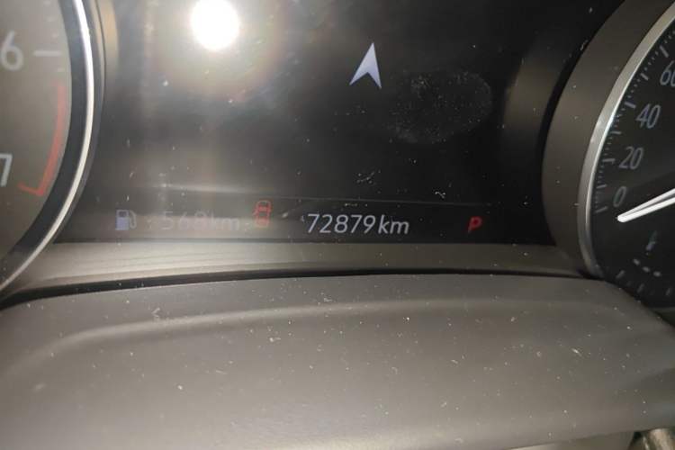 Used Buick Envision 2022 Encore S 552T Two-Wheel Drive Elite Model Odometer Close Up