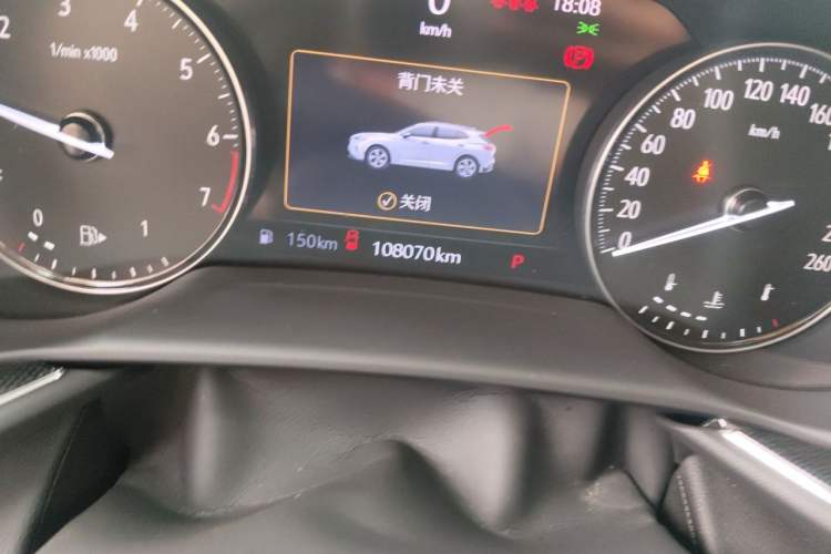 Used Buick Envision 2022 Encore S GS 4x4 Sport Edition Odometer Close Up