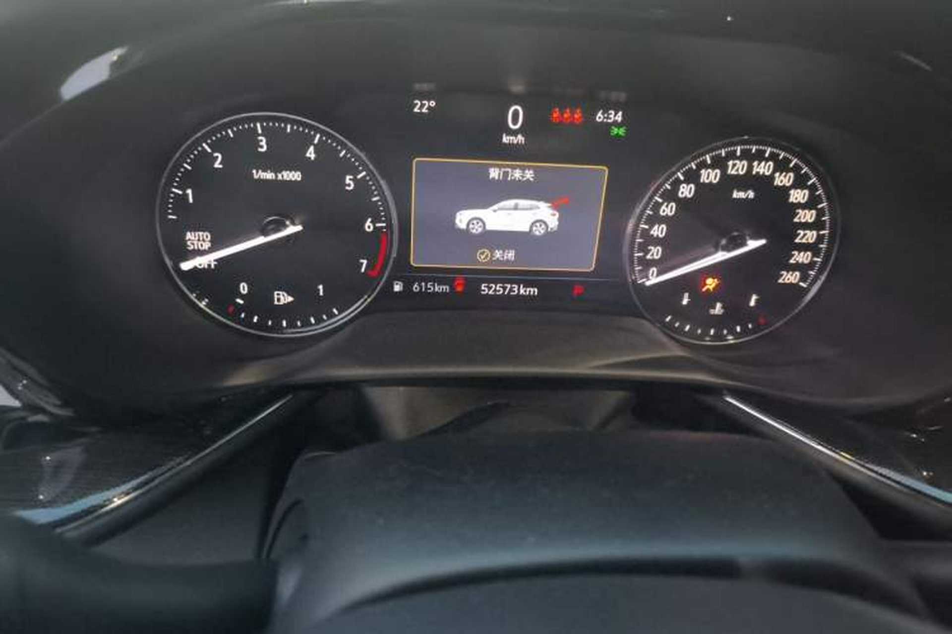 Used Buick Envision 2022 Encore S 652T Two-Wheel-Drive Luxury Model Odometer Close Up