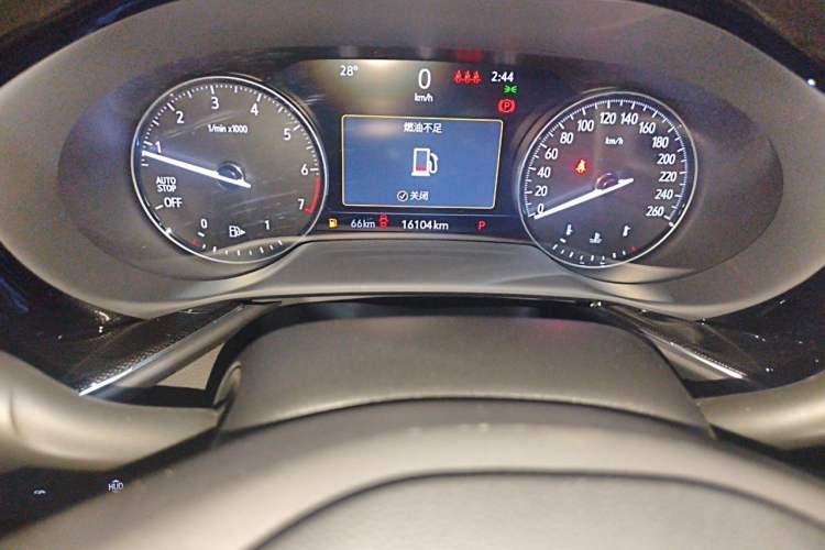 Used Buick Envision 2022 Encore S GS Two-Wheel Drive Smart & Sporty Model Odometer Close Up