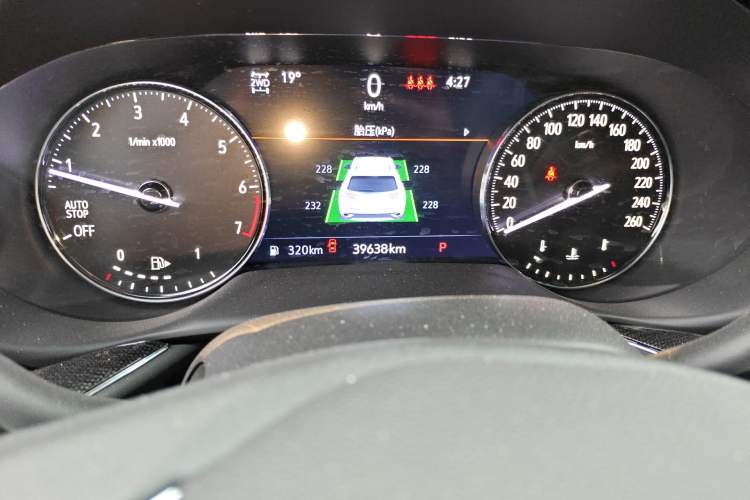 Used Buick Envision 2022 Facelift Encore S GS 4x4 Sport Edition Odometer Close Up