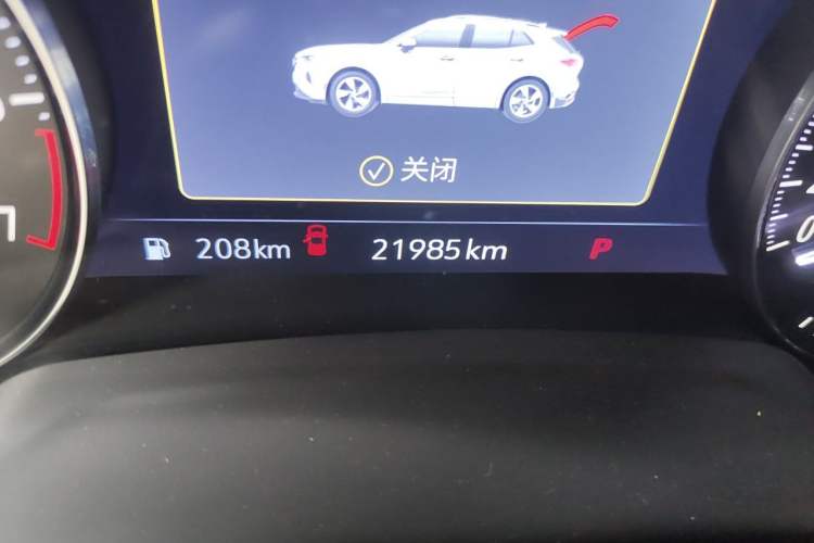 Used Buick Envision 2022 Encore S 552T Two-Wheel-Drive Luxury Model Odometer Close Up