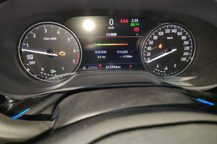 Used Buick Envision 2022 Encore S 552T Two-Wheel-Drive Luxury Model Odometer Close Up