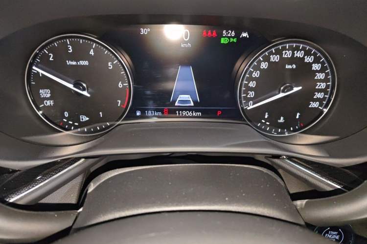 Used Buick Envision 2022 Encore S 552T Two-Wheel-Drive Luxury Model Odometer Close Up