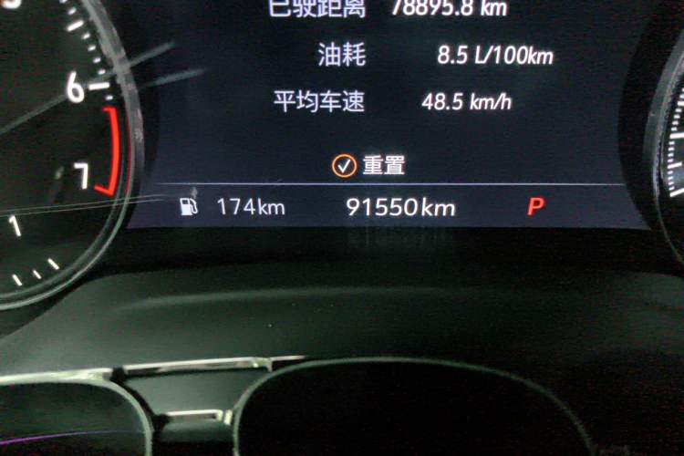 Used Buick Envision 2022 Encore S GS 4x4 Sport Edition Odometer Close Up