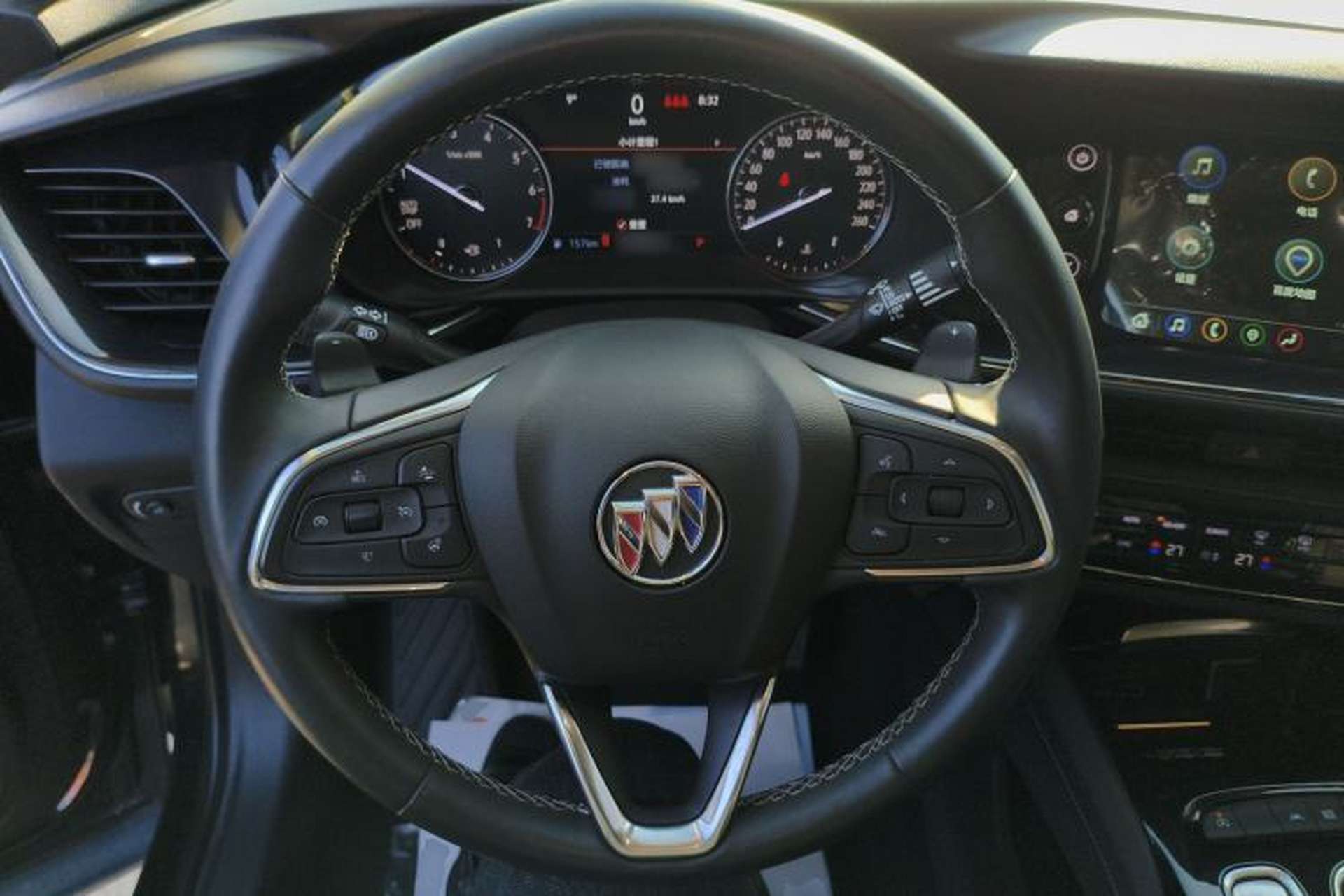 Used Buick Envision 2022 Encore Plus 652T Five-Seat Luxury Model Steering Wheel