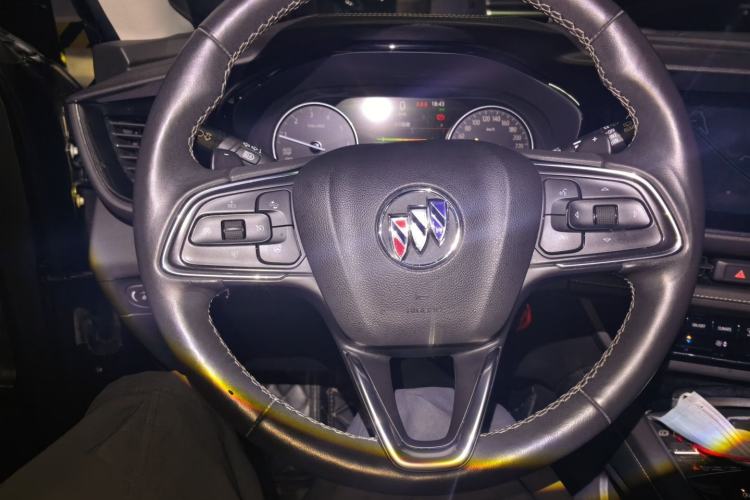 Used Buick Envision 2022 Encore Plus 652T Five-Seat All-Wheel-Drive Luxury Model Steering Wheel