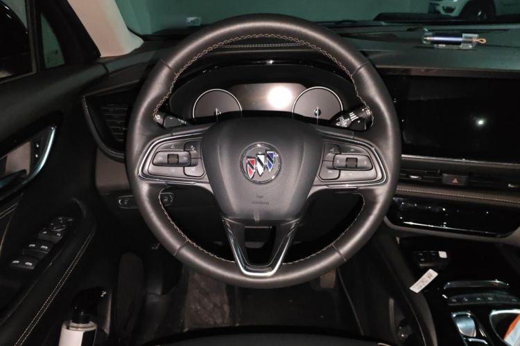 Used Buick Envision 2022 Encore Plus 652T Five-Seat All-Wheel-Drive Luxury Model Steering Wheel
