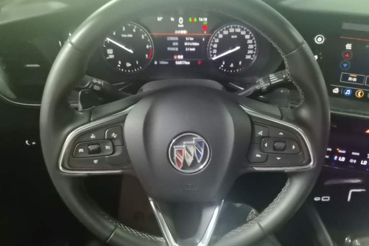 Used Buick Envision 2022 Encore S 552T Two-Wheel-Drive Luxury Model Steering Wheel
