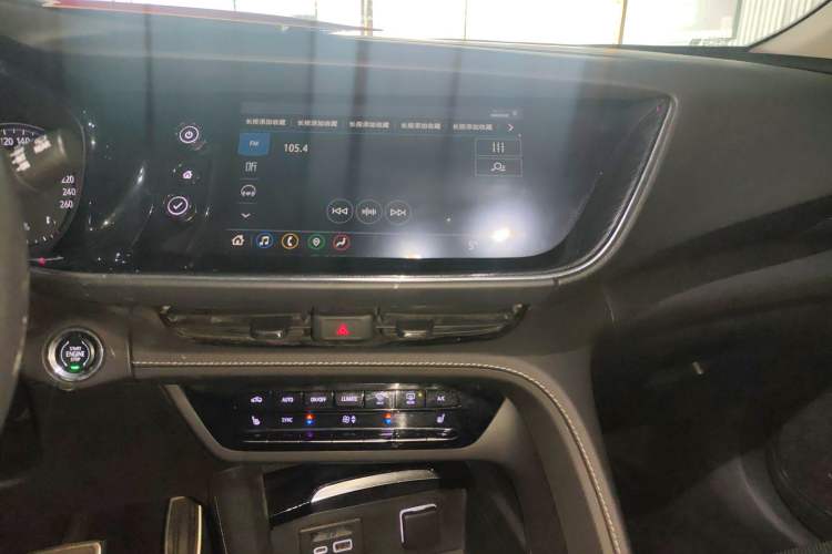 Used Buick Envision 2022 Encore S GS 4x4 Sport Edition Audio And AC Panel